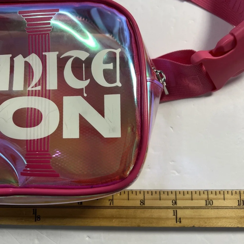 Paris Hilton Women's Infinite Icon Iridescent Belt Bag CG2 Hot Pink One Size